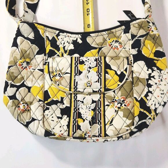 Vera Bradley Cassidy Bag Dogwood Quilted Floral Crossbody Purse Boho Lightweight - Picture 9 of 12